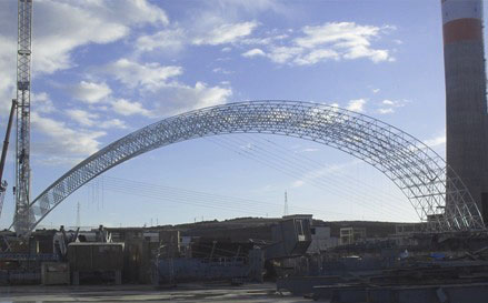 灵宝大型网架结构